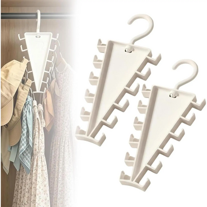 360° Rotating Vertical Closet Organizer Hanger