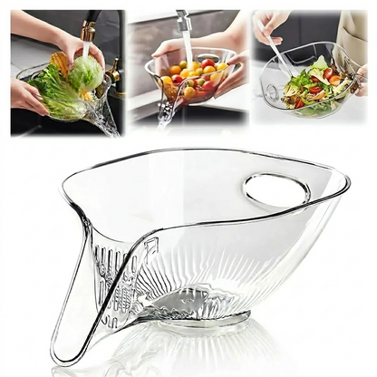 💦Drain Basket with Jumpstart Sale Spout, Kitchen Sink Strainer Drainage Basket Funnel for Food, Kitchen Supplies & Accessories Gadgets for Washing Vegetables & Fruits
