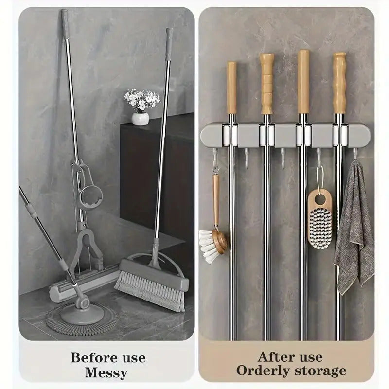 ✨For Mop And Broom Holder That Can Be Mounted on The Wall