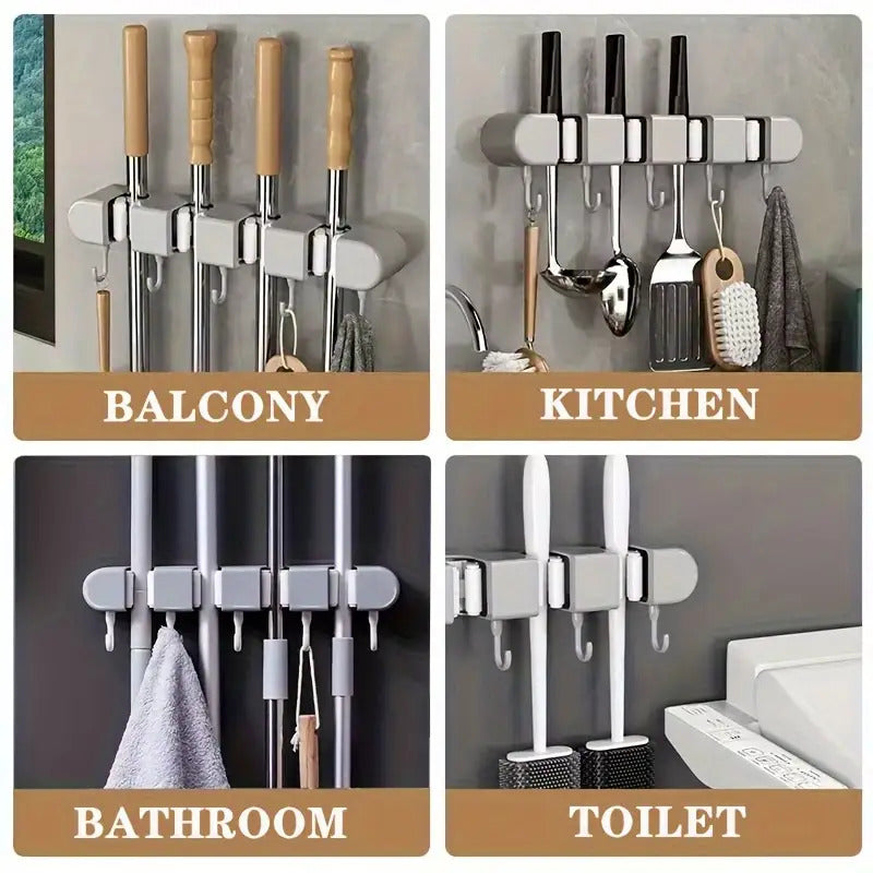 ✨For Mop And Broom Holder That Can Be Mounted on The Wall