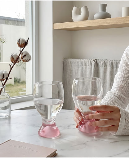 3D Mountain Range Aesthetic Glass Cup