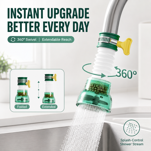 💧360° Faucet Filter Extender