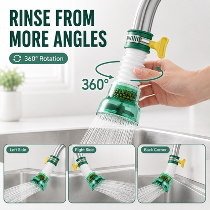 💧360° Faucet Filter Extender