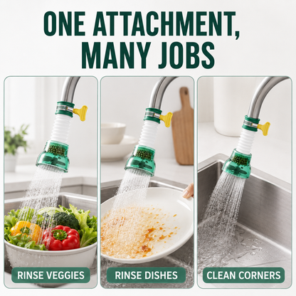 💧360° Faucet Filter Extender