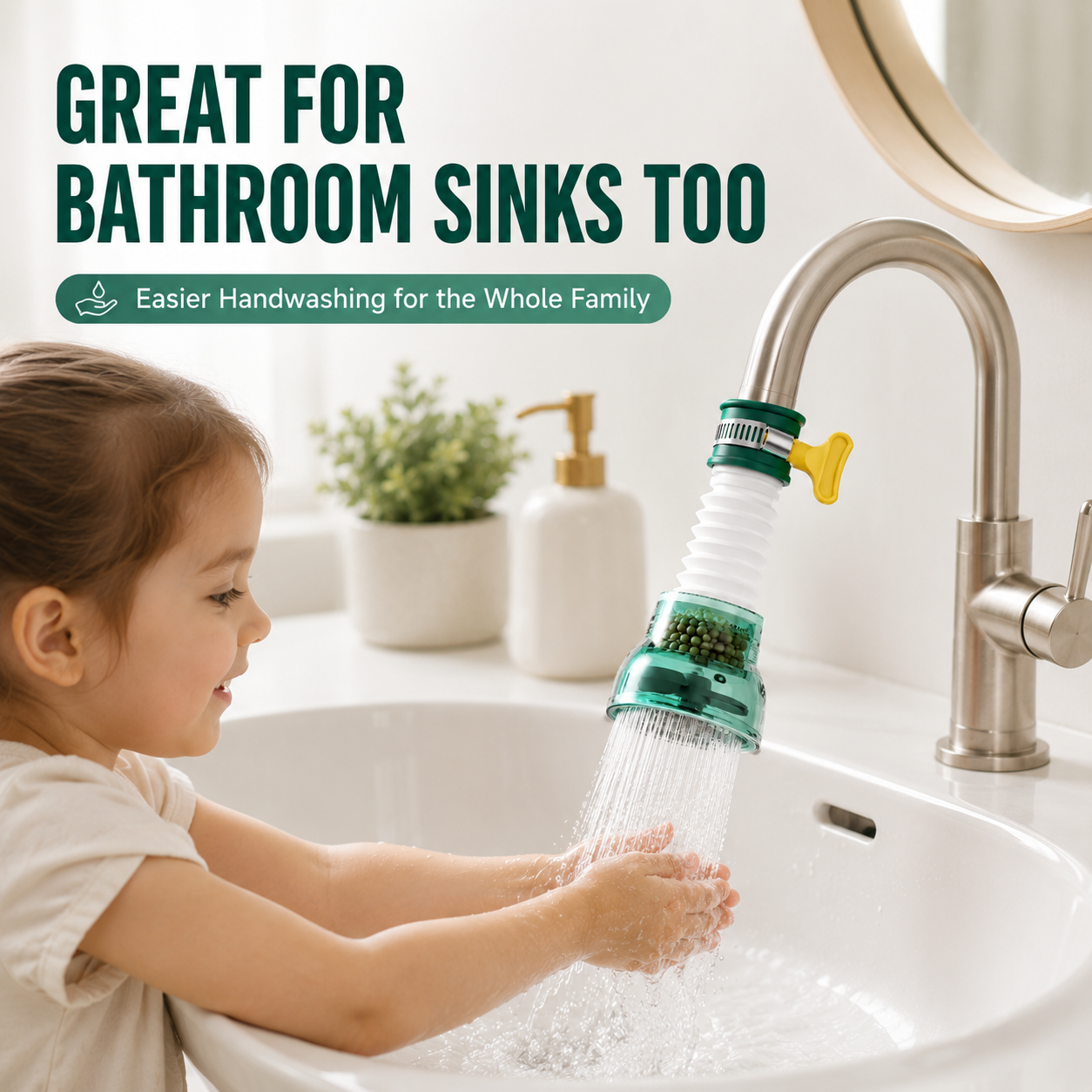 💧360° Faucet Filter Extender