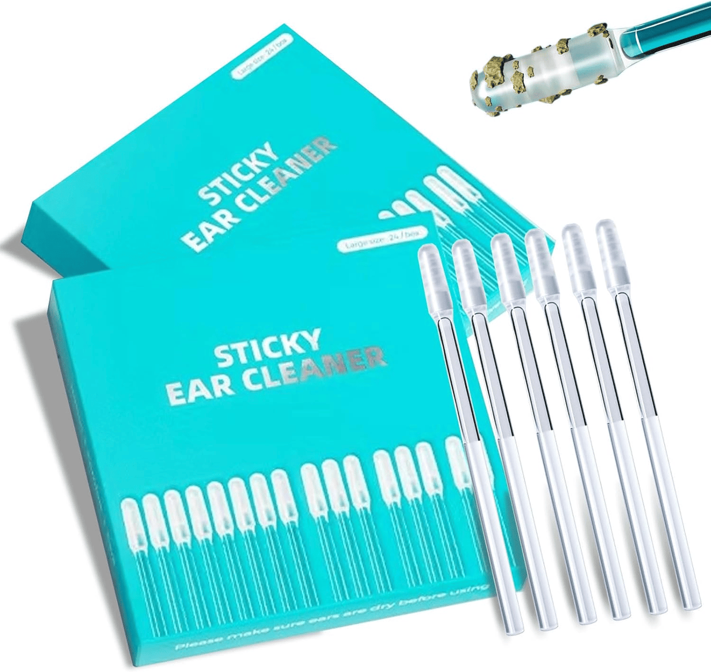 👂💥 Reusable Earwax Remover with Soft Adhesive Tips – No Cotton Mess! Gentle & effective for seniors🧏‍♂️🌿 Grab 2026 HOT SALE now!