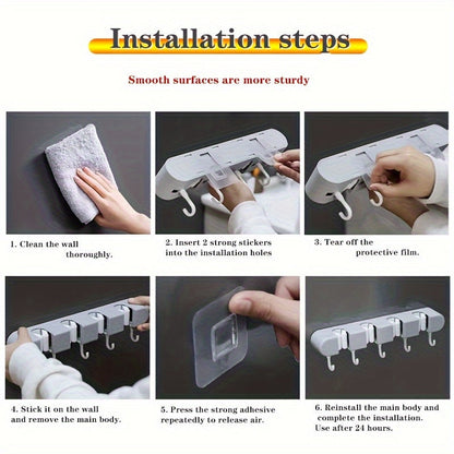 ✨For Mop And Broom Holder That Can Be Mounted on The Wall