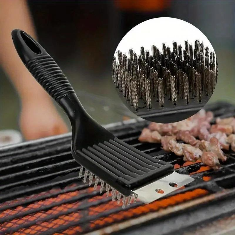 2-in-1 Barbecue Cleaning Brush and Scraper Set